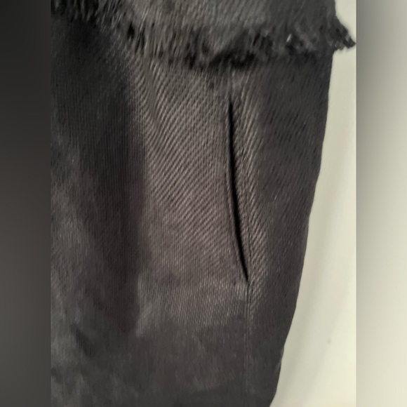 S’MaxMara Linen Fringe Detail Sleeveless Dress - Picture 3 of 7